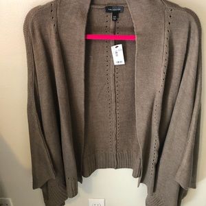 The limited brown wing sleeve cardigan